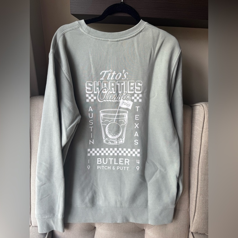 Tito's Shorties Classic Crew- Light Sage